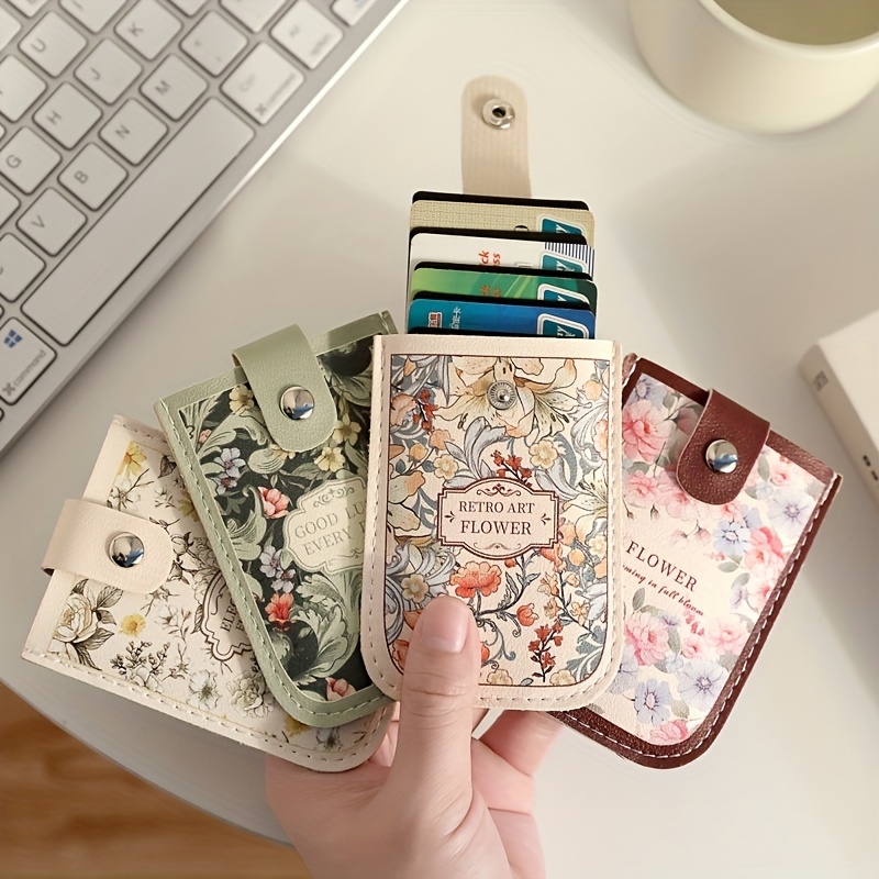 Card Top Loader - กระเป๋าใส่บัตรแบบซ่อนขนาดเล็ก แบบดึงออกได้ สำหรับใส่บัตรเครดิต บัตรธุรกิจ ป้องกัน RFID