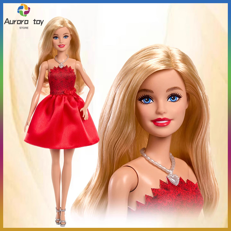 Mattel Toy Barbie - 2025 ใหม่Mattelตุ๊กตาบาร์บี้ 80thครบรอบตุ๊กตาจําลองตุ๊กตาPlayhouseของเล่นคอลเลกชันที่กําหนดเองของเล่นเครื่องประดับวันเกิดเด็กของขวัญ