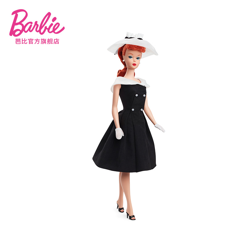 Mattel Toy Barbie - ตุ๊กตาบาร์บี้ ซิลค์สโตน รุ่นดั้งเดิม ปี 1962 แบบรีโปรดักชั่น