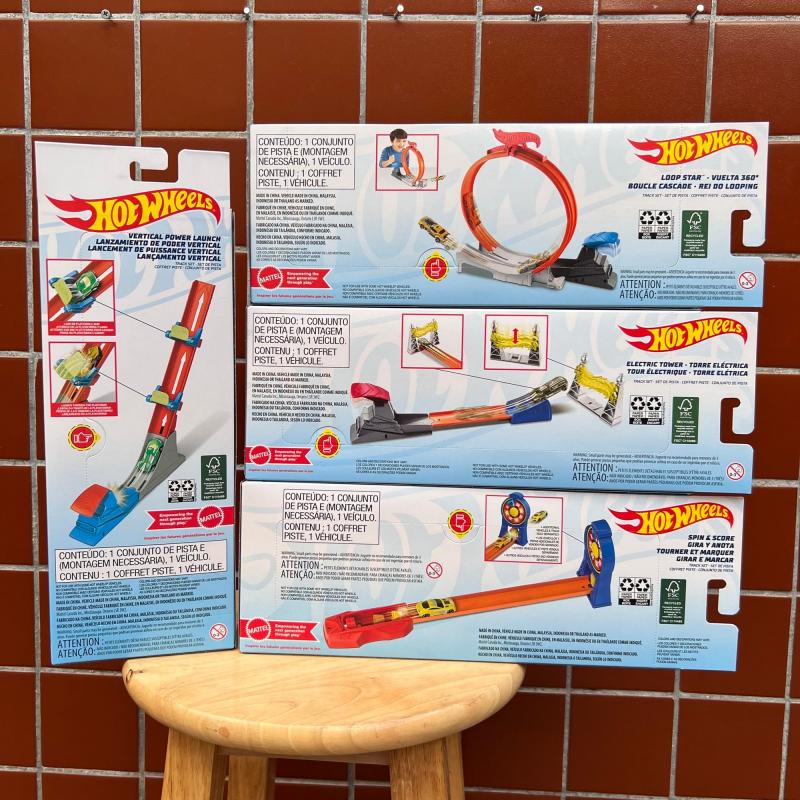 ชุดรถของเล่นฮอตวีลส์ FWM85 แบบ - Hot Wheels Car Track Sets บทวิจารณ์และราคา