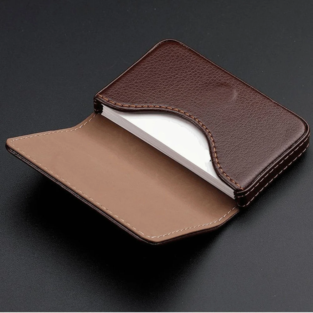 กระเป๋าใส่บัตรเครดิตหนัง PU แบ - Card Top Loader บทวิจารณ์และราคา