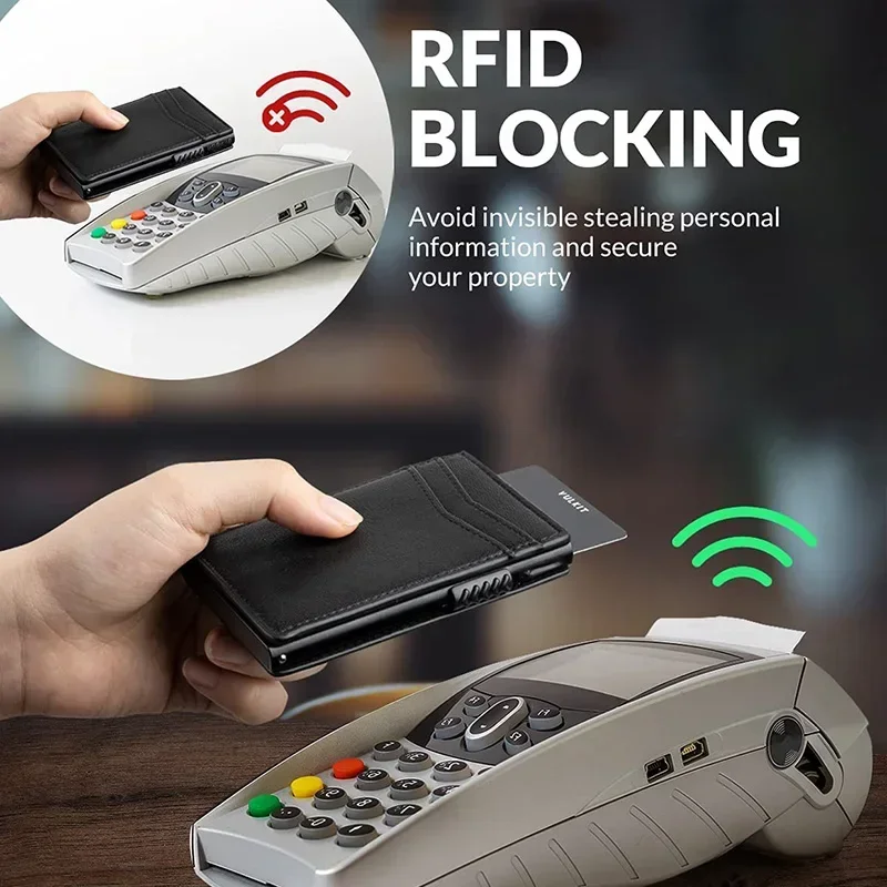 กระเป๋าสตางค์ผู้ชายแบบมินิมอล  - Card Top Loader บทวิจารณ์และราคา