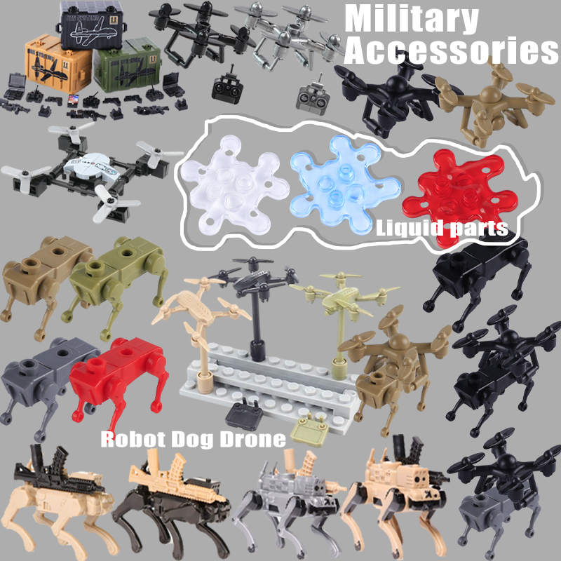 อุปกรณ์เสริมทางทหารสงครามโลกคร - Lego Minifigure Holder บทวิจารณ์และราคา