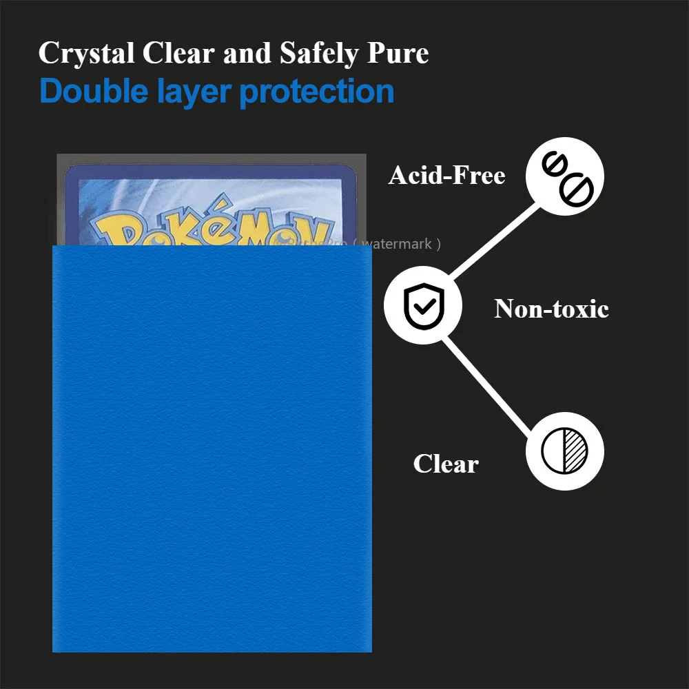 200PCS แขนการ์ดการ์ด Double La - Card Penny Sleeve บทวิจารณ์และราคา