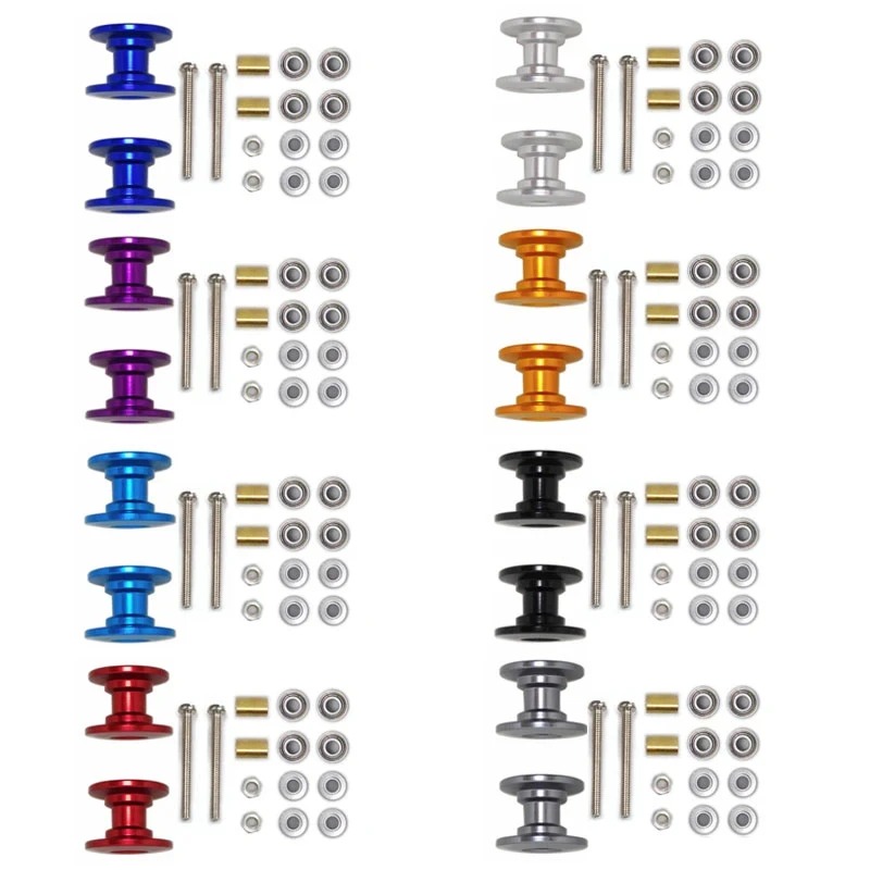 2 ชิ้น 12-13 มม. ลูกกลิ้งนำทาง - Tamiya Model Mini 4Wd บทวิจารณ์และราคา