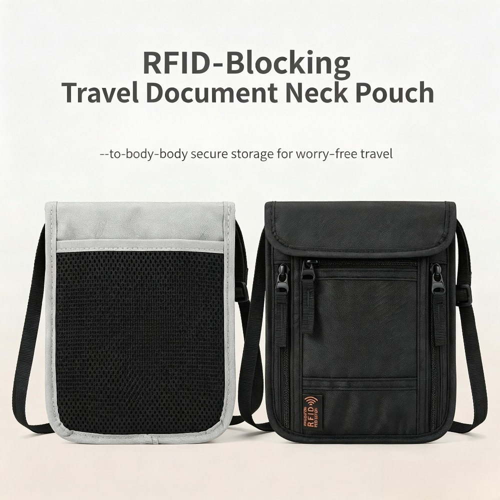 กระเป๋าใส่พาสปอร์ตแบบคล้องคอสำ - Card Top Loader บทวิจารณ์และราคา